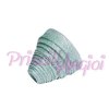 ICE ( LIGHT SILVER ) Ribbon sinamay bias binding 1 cm wide