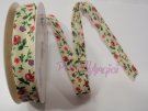 100% cotton bias tape, 18 mm, Liberty prints flowers 2