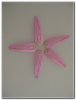 Gancho ranita horquilla cabello rosa con base 47x13 mm Gancho ranita horquilla cabello rosa con base 47x13 mm