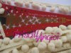 Fleco de Madroño pompon BEIGE- sección - 20 cm - Fleco de Madroño pompon BEIGE- sección - 20 cm -
