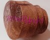 COPPER Ribbon sinamay bias binding 1 cm wide