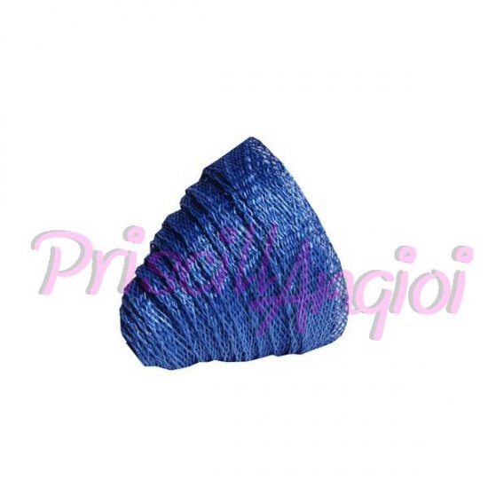 Cinta de sinamay 1 cm ancho - color AZUL ROYAL - 20 cm - Haga un click en la imagen para cerrar