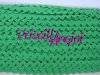 GREEN Ric Rac Tape Embellishments Clothing 8mm ( 0.50)