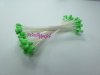 50 GREEN colour long stem stamens ( 25 double pistils ) 50 GREEN colour long stem stamens ( 25 double pistils )
