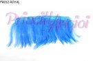 Fleco de plumas gallo - seccion 10 cm ( 30 plumas AZULON