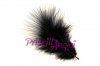 Black Marabou feather 120-140 mm ( 1 pce )