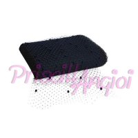 Navy Veiling merry widow spot ( 30 cm width ) - 25 cm