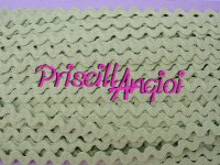 PISTACHIO GREEN Ric Rac Tape Embellishments Clothing 8mm ( 0.50)