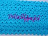 Ric Rac Ondulina Picunela TURQUESA 100% Poliéster 8mm 0.50 cm Ric Rac Ondulina Picunela TURQUESA 100% Poliéster 8mm 0.50 cm