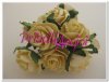 CREAM open roses 25 mm ( 5 pces.)