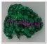 GREEN rose mulberry paper open rose 20 mm - 5 pces