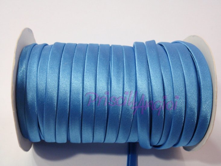 Cinta bies espagueti RASO AZUL 018 7 mm ( 0.5 m ) - Haga un click en la imagen para cerrar