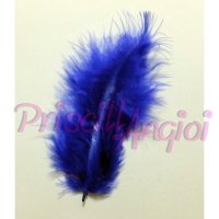Blue Marabou feather 120-140 mm ( 1 pce )