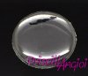 Epoxy flexible dome seal cabochon18 mm ( 5 pieces)