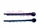 Black Hair clip hair pin bobby pin with pad 55 mm ( bright )