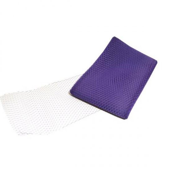 Velo morado rejilla ( 20 cm ancho)-- 25 cm - Haga un click en la imagen para cerrar