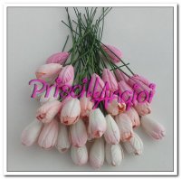 Tulip rose tones 10 mm ( 5 uds )