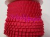 Pleated Grosgrain Ribbon Trim FUCHSIA 039 ( 0.5 cm )