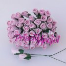5 capullitos rosas color rosa claro 6 mm
