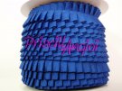 Pleated Grosgrain Ribbon Trim BLUE 062 ( 0.5 cm )