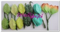 Mulberry paper LEAVES - collection 2018 - 10 pieces ( to choose)