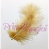 Ocher Marabou feather 120-140 mm ( 1 pce )