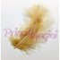 Pluma marab 120-140 mm color ocre ( 1 ud)