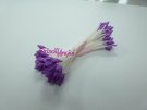 50 LILAC colour long stem stamens ( 25 double pistils )