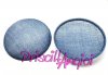 Base sinamay para tocado Redonda 16 cm color AZUL Base sinamay para tocado Redonda 16 cm color AZUL