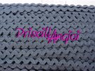 Ric Rac Ondulina Picunela NEGRA 100% Polister 8 mm ( 0.50 cm )