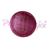 PLUM Round Sinamay Base 16 cm