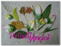 Mulberry paper LEAVES - collection 2015 ( 10 pieces )