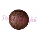 Base sinamay para tocado Redonda 16 cm color CHOCOLATE