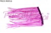 Fleco plumas oca color ROSA MEDIO, 10 cm (35-40 plumas)