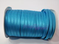 Bias binding TURQUOISE SATIN 026 7 mm ( 0.5 m )