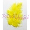 Pluma marab 120-140 mm color amarillo ( 1 ud)