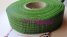 GREEN Ribbon sinamay bias binding 3 cm wide - ( 1 METER )