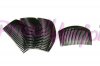 Base peina peineta plastico negro 90x50 mm Base peina peineta plastico negro 90x50 mm