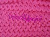 FUCHSIA polka dot spot Ric Rac Tape Embellishments 8mm ( 0.50)