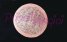 Base sinamay para tocado Redonda 16 cm color ROSA PALO