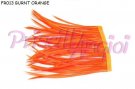 ORANGE Feather Fringe Spiky Biot, 10 cm ( 35-40 feather )