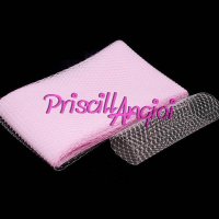 Dusty pink Veiling plain ( 22 cm width ) - 25 cm