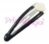 Gancho ranita horquilla cabello negra con base 47x13 mm Gancho ranita horquilla cabello negra con base 47x13 mm