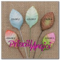 Mulberry paper LEAVES - SUMMER 2018 -10 pieces (to choose)