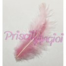 Pluma marabú 120-140 mm color rosa ( 1 ud)