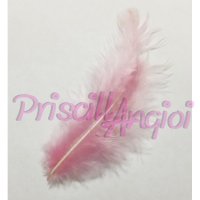 Pluma marab 120-140 mm color rosa ( 1 ud)