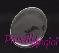 Epoxy flexible dome seal cabochon 18x13 mm ( 5 pieces)