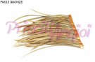 Fleco plumas oca color BRONZE, 10 cm (35-40 plumas)