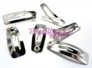 Mini Baby Kids Stainless Steel Hair Clip Snap Barrettes 23 mm