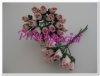 10 capullitos rosas rosa palo 4 mm